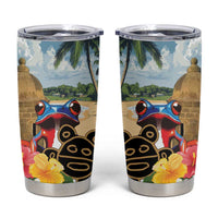 Personalized Boricua El Morro Tumbler Cup Puerto Rico Sun Coqui - Wonder Print Shop