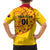 Angola Football Family Matching Off Shoulder Maxi Dress and Hawaiian Shirt Go Palancas Negras Yellow Version - Wonder Print Shop