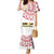 Angola Football Family Matching Mermaid Dress and Hawaiian Shirt Go Palancas Negras White Version - Wonder Print Shop