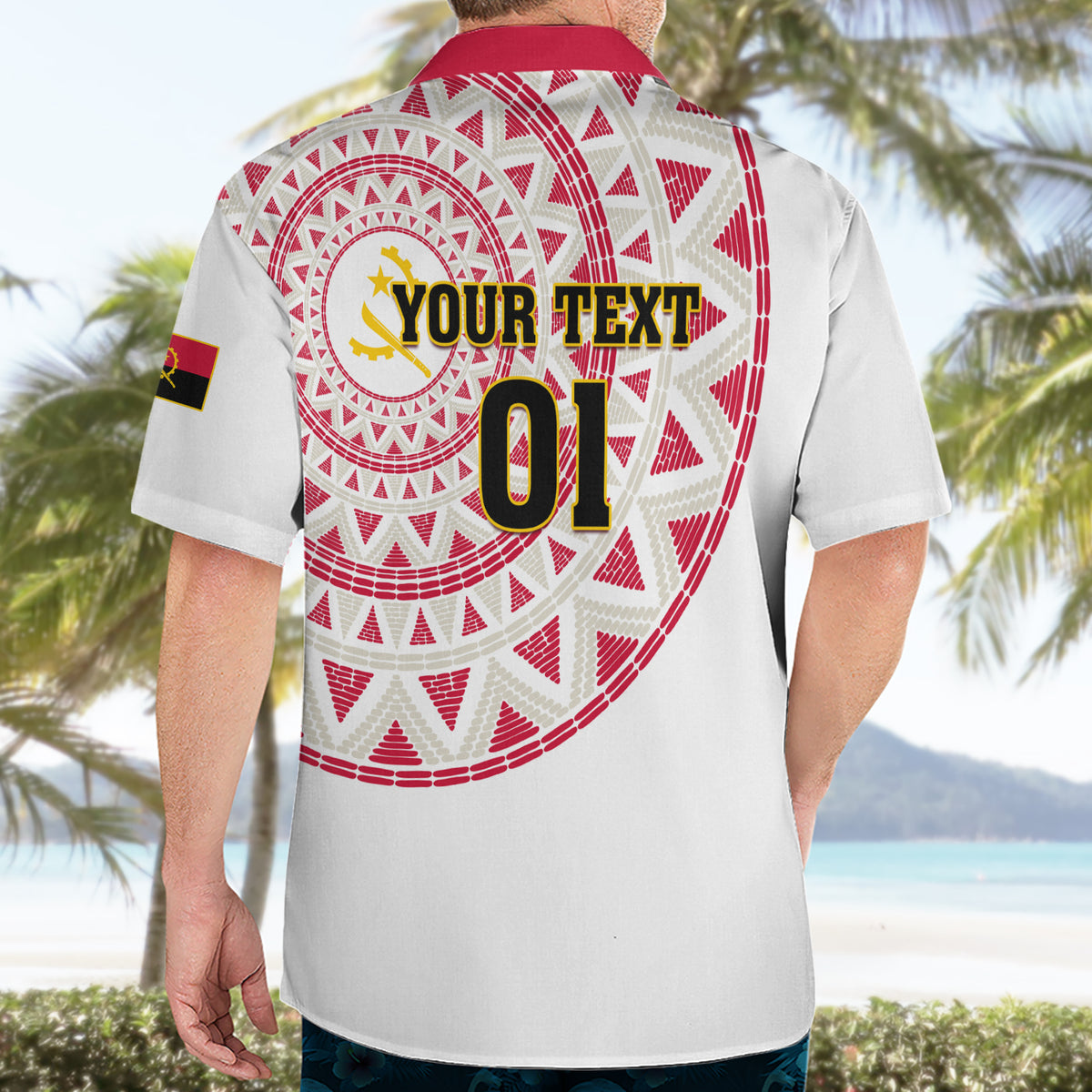 Angola Football Hawaiian Shirt Go Palancas Negras White Version - Wonder Print Shop