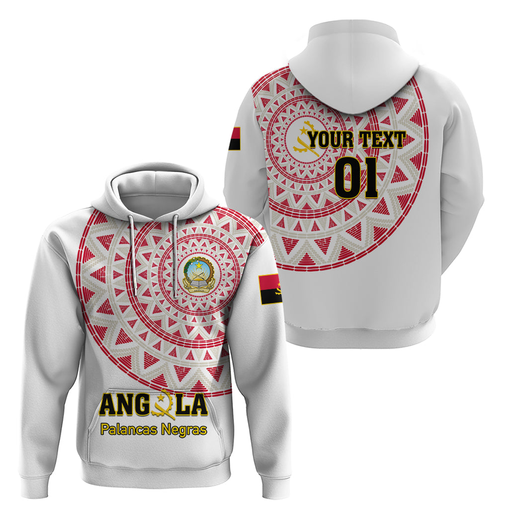 Angola Football Hoodie Go Palancas Negras White Version - Wonder Print Shop