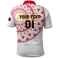 Angola Football Polo Shirt Go Palancas Negras White Version - Wonder Print Shop