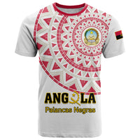 Angola Football T Shirt Go Palancas Negras White Version - Wonder Print Shop