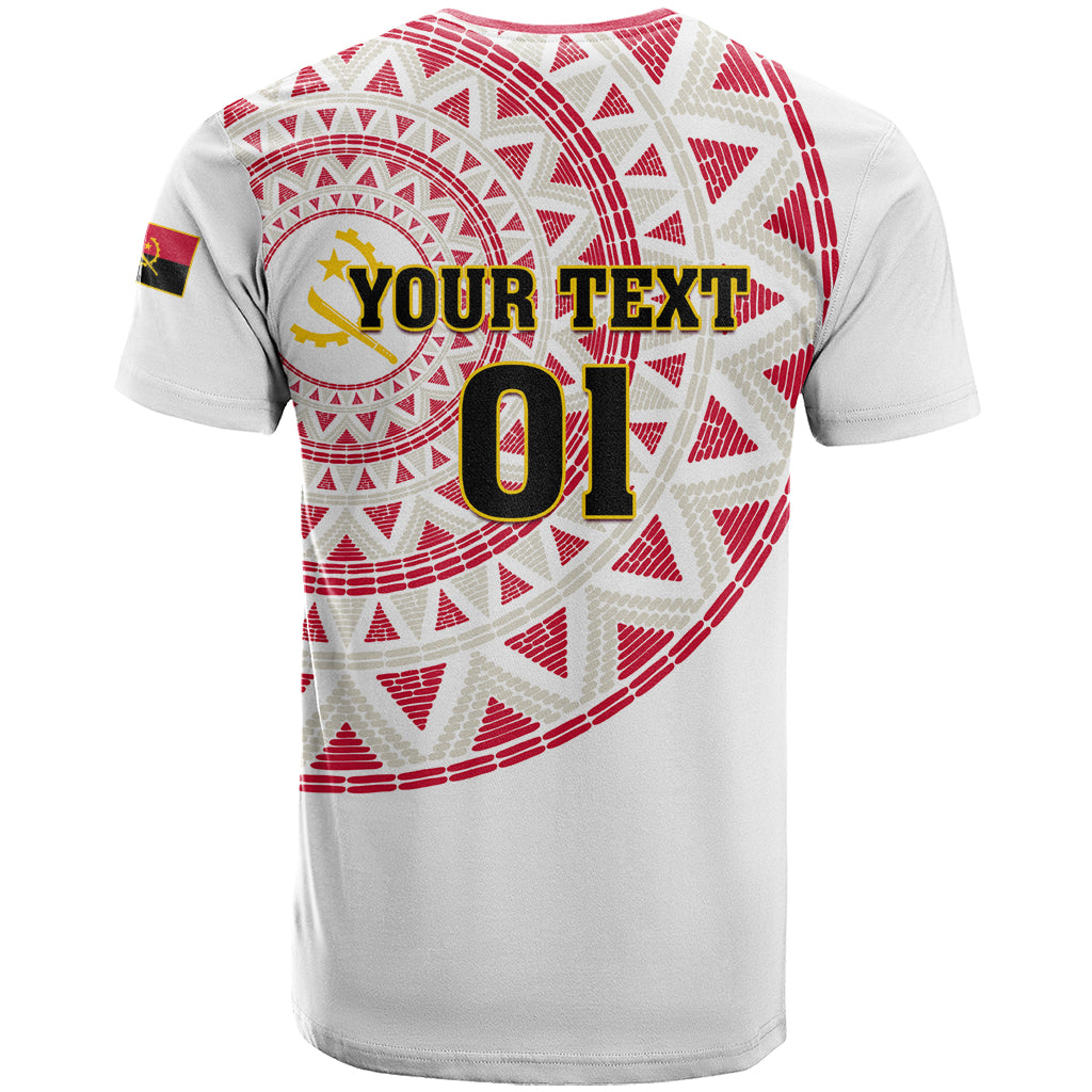 Angola Football T Shirt Go Palancas Negras White Version - Wonder Print Shop