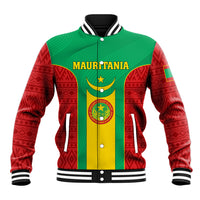 Mauritania Football Baseball Jacket Go Lions of Chinguetti - Wonder Print Shop