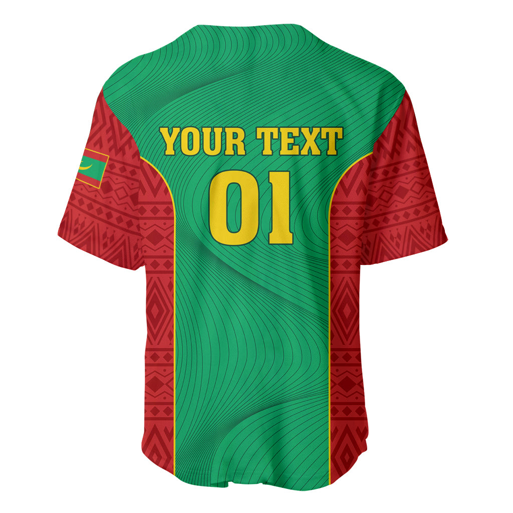 Mauritania Football Baseball Jersey Go Lions of Chinguetti - Wonder Print Shop