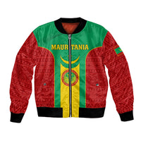 Mauritania Football Bomber Jacket Go Lions of Chinguetti - Wonder Print Shop