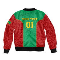 Mauritania Football Bomber Jacket Go Lions of Chinguetti - Wonder Print Shop