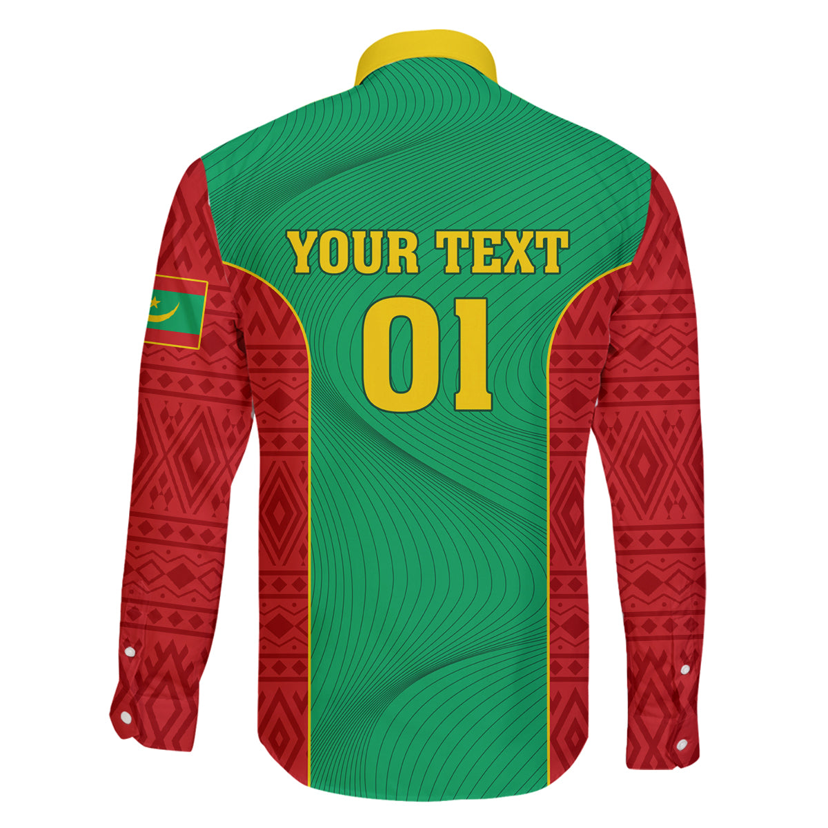 Mauritania Football Family Matching Long Sleeve Bodycon Dress and Hawaiian Shirt Go Lions of Chinguetti - Wonder Print Shop