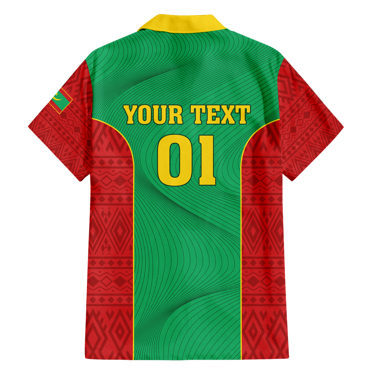 Mauritania Football Family Matching Summer Maxi Dress and Hawaiian Shirt Go Lions of Chinguetti - Wonder Print Shop