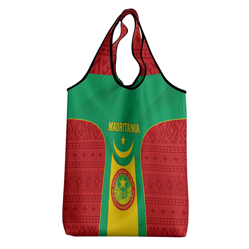 Mauritania Football Grocery Bag Go Lions of Chinguetti