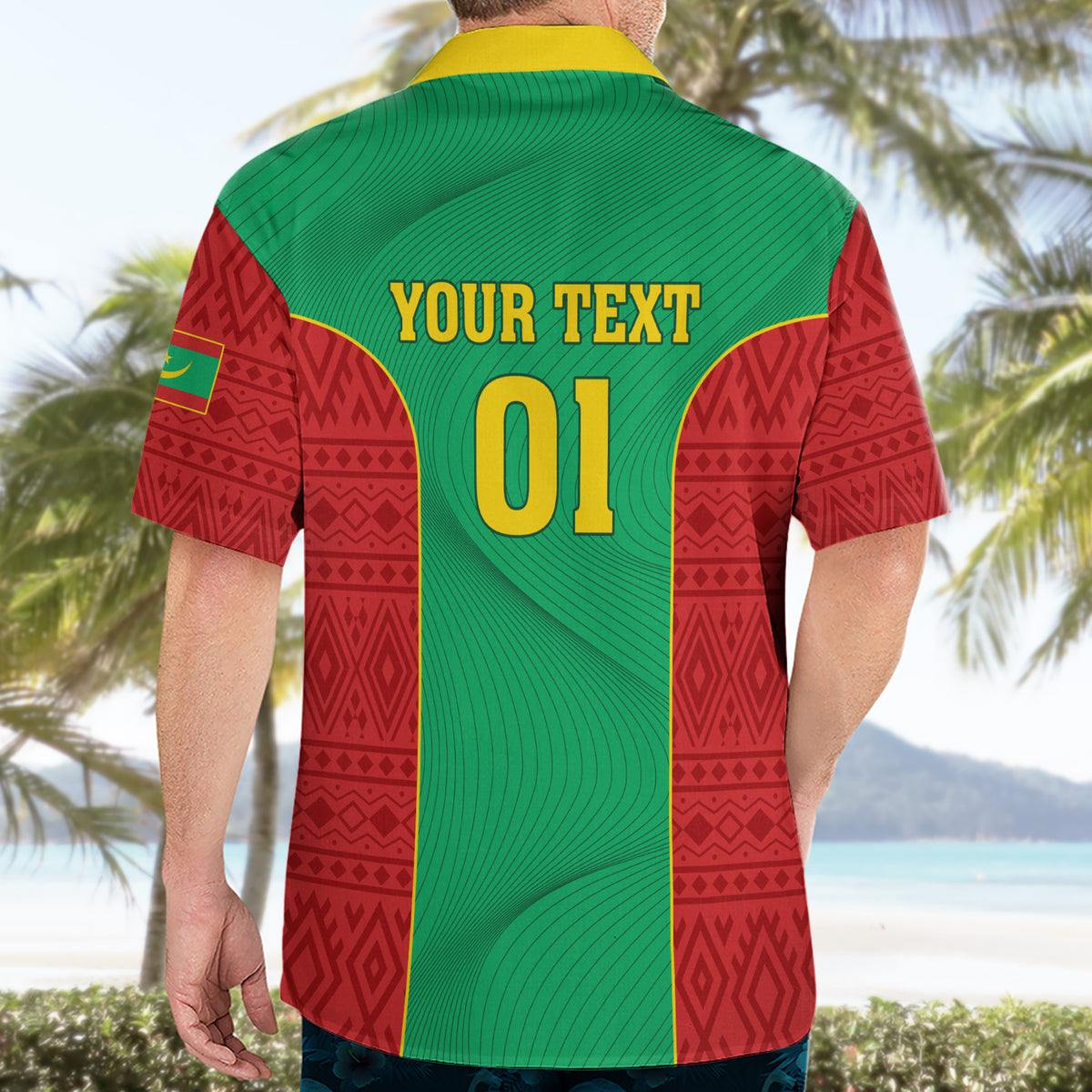 Mauritania Football Hawaiian Shirt Go Lions of Chinguetti - Wonder Print Shop