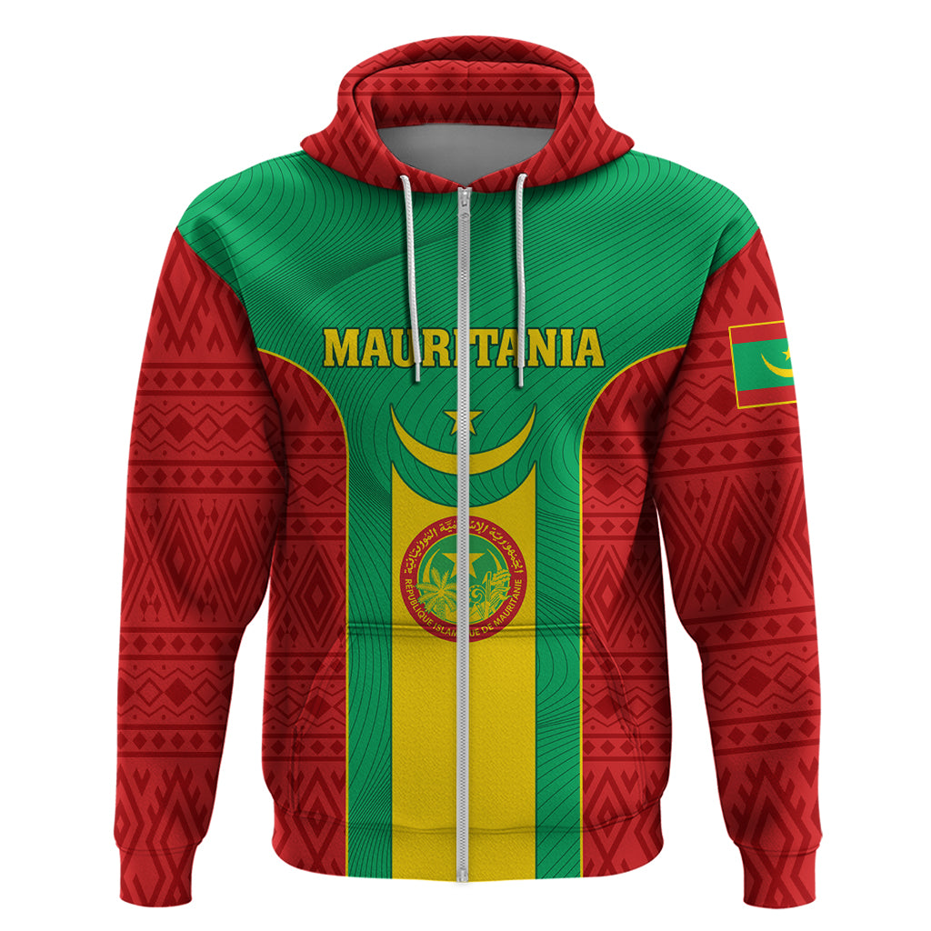 Mauritania Football Hoodie Go Lions of Chinguetti - Wonder Print Shop