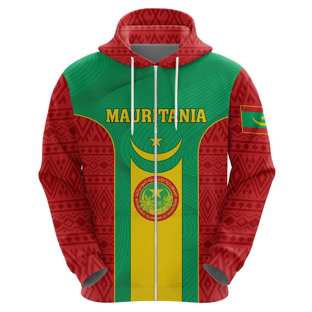 Mauritania Football Hoodie Go Lions of Chinguetti - Wonder Print Shop