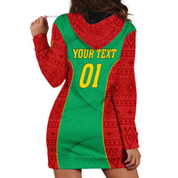 Mauritania Football Hoodie Dress Go Lions of Chinguetti - Wonder Print Shop