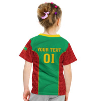 Mauritania Football Kid T Shirt Go Lions of Chinguetti - Wonder Print Shop