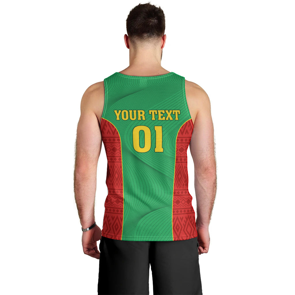 Mauritania Football Men Tank Top Go Lions of Chinguetti - Wonder Print Shop
