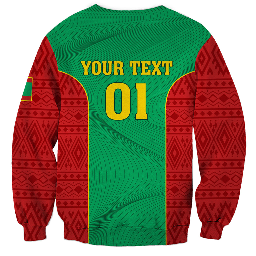 Mauritania Football Sweatshirt Go Lions of Chinguetti - Wonder Print Shop