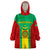 Mauritania Football Wearable Blanket Hoodie Go Lions of Chinguetti - Wonder Print Shop
