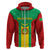 Mauritania Football Zip Hoodie Go Lions of Chinguetti - Wonder Print Shop