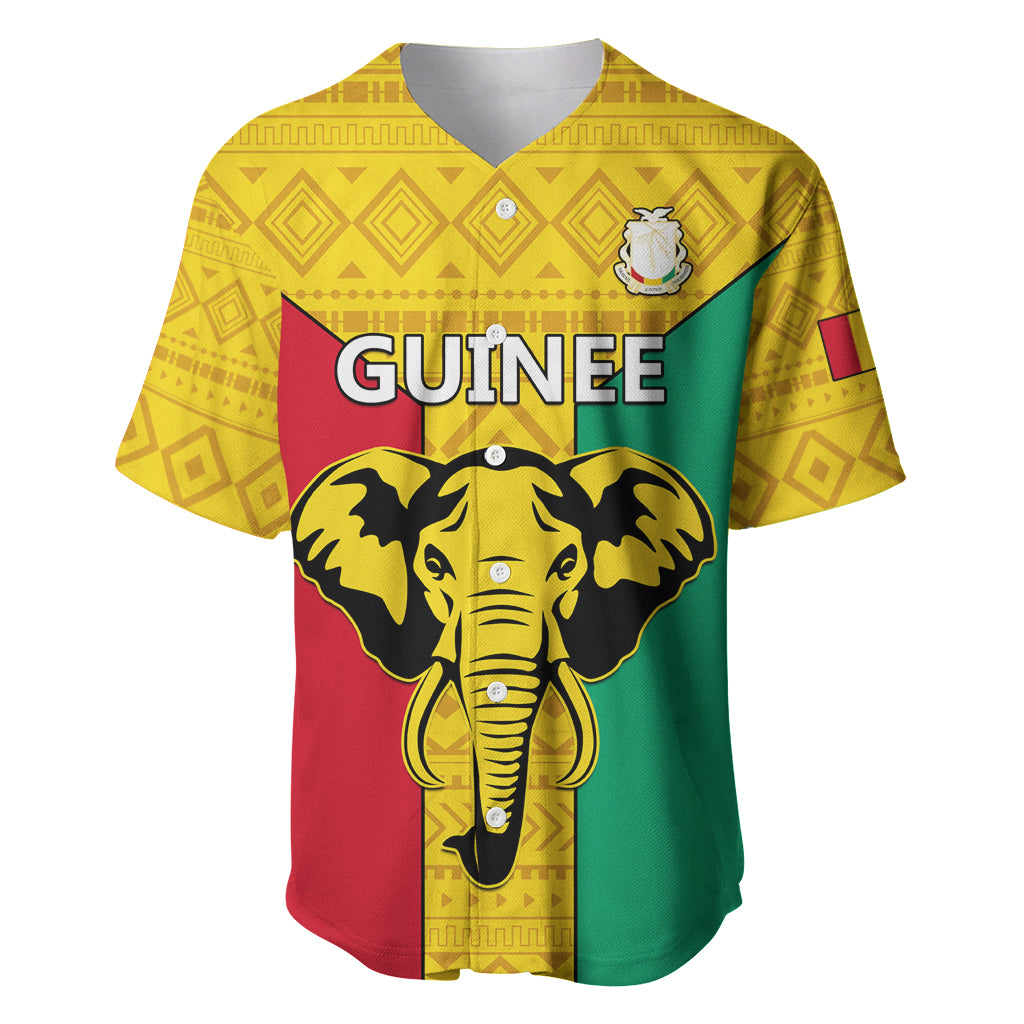 Guinea Football Baseball Jersey Come On Syli National - Wonder Print Shop