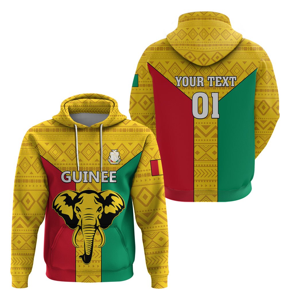 Guinea Football Hoodie Come On Syli National - Wonder Print Shop