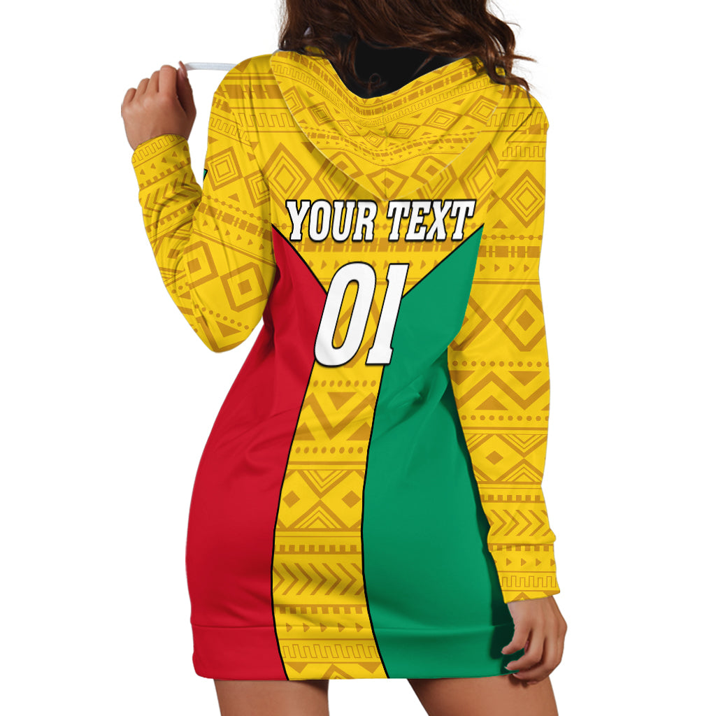 Guinea Football Hoodie Dress Come On Syli National - Wonder Print Shop