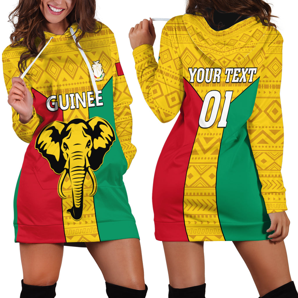 Guinea Football Hoodie Dress Come On Syli National - Wonder Print Shop