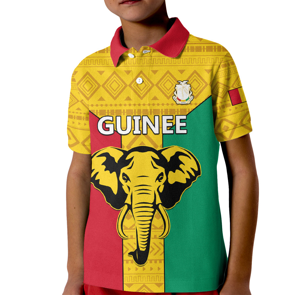 Guinea Football Kid Polo Shirt Come On Syli National - Wonder Print Shop