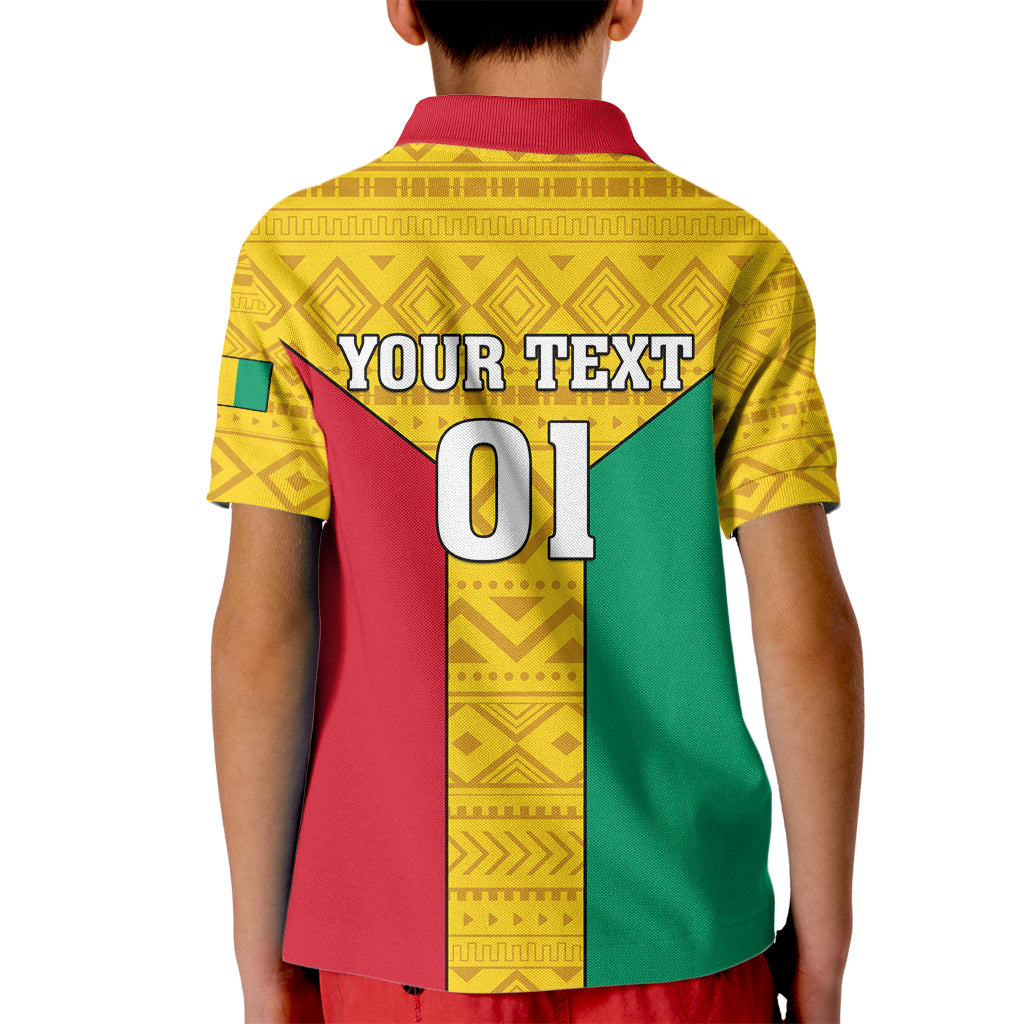 Guinea Football Kid Polo Shirt Come On Syli National - Wonder Print Shop