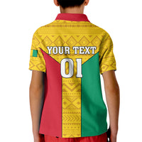 Guinea Football Kid Polo Shirt Come On Syli National - Wonder Print Shop