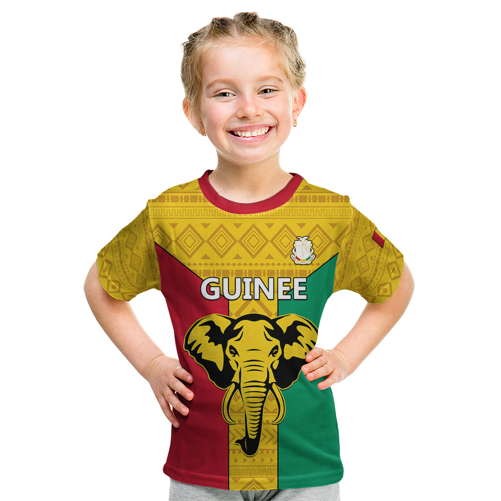 Guinea Football Kid T Shirt Come On Syli National - Wonder Print Shop