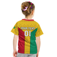 Guinea Football Kid T Shirt Come On Syli National - Wonder Print Shop
