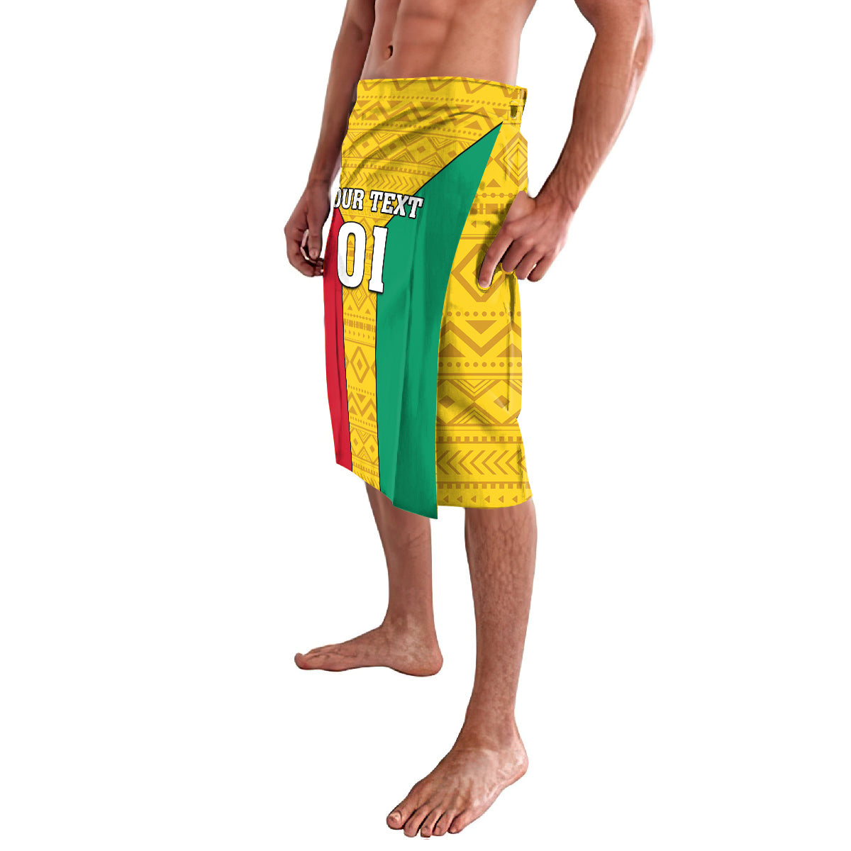 Guinea Football Lavalava Come On Syli National - Wonder Print Shop