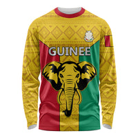 Guinea Football Long Sleeve Shirt Come On Syli National - Wonder Print Shop