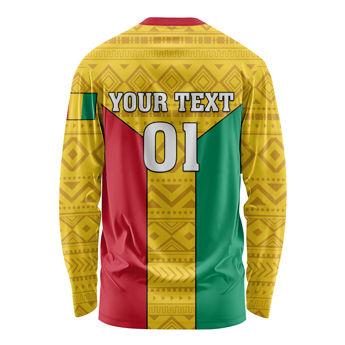 Guinea Football Long Sleeve Shirt Come On Syli National - Wonder Print Shop