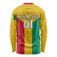 Guinea Football Long Sleeve Shirt Come On Syli National - Wonder Print Shop
