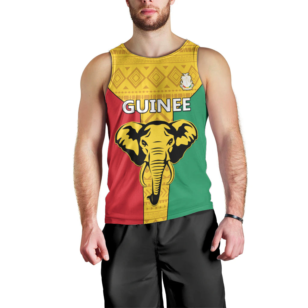 Guinea Football Men Tank Top Come On Syli National - Wonder Print Shop