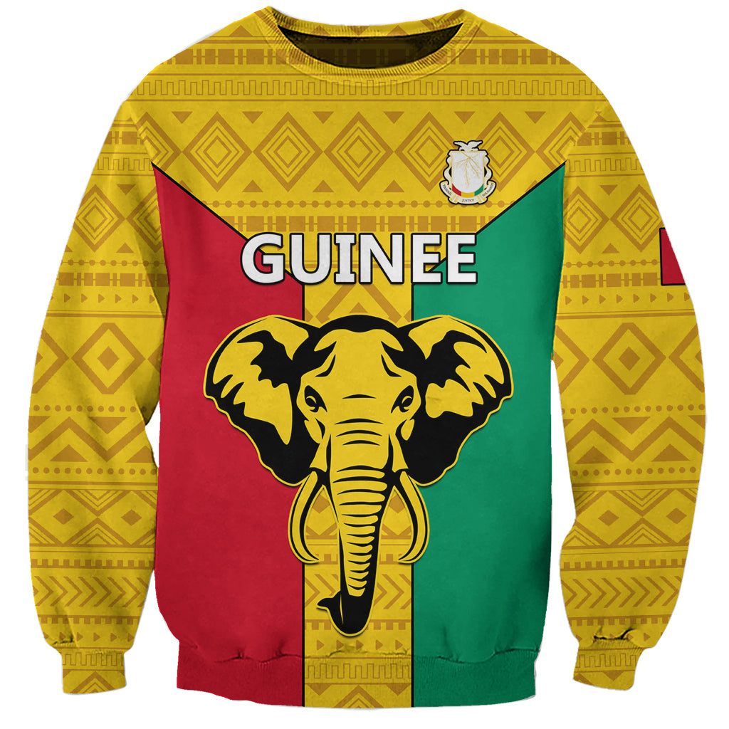 Guinea Football Sweatshirt Come On Syli National - Wonder Print Shop