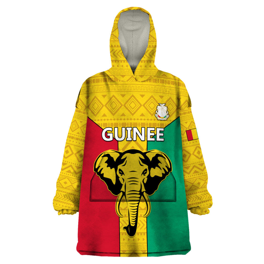 Guinea Football Wearable Blanket Hoodie Come On Syli National - Wonder Print Shop