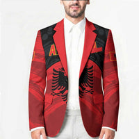Custom Football 2026 Albania Black Blazer Kuqezinjte Come On