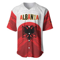 Custom Football 2026 Albania White Baseball Jersey Kuqezinjte Come On