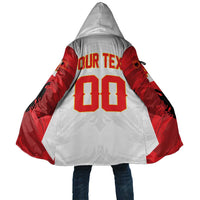 Custom Football 2026 Albania White Cloak Kuqezinjte Come On