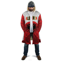 Custom Football 2026 Albania White Cloak Kuqezinjte Come On