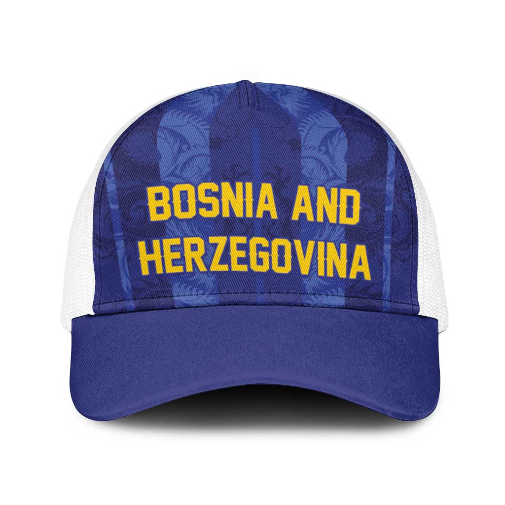 Football 2026 Bosnia and Herzegovina Baseball Net Cap Zmajevi Go Champion