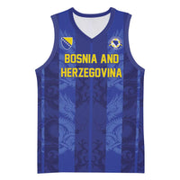 Custom Football 2026 Bosnia and Herzegovina Basketball Jersey Zmajevi Go Champion
