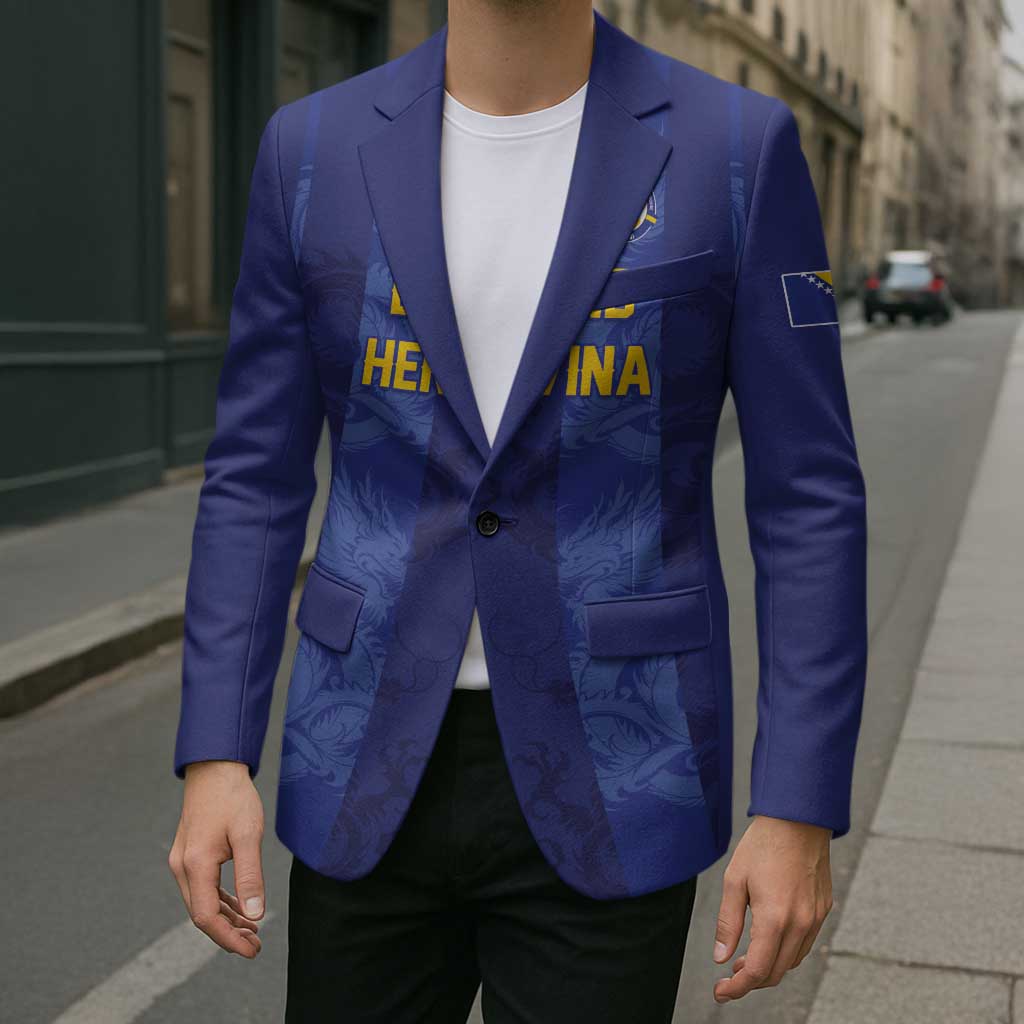 Custom Football 2026 Bosnia and Herzegovina Blazer Zmajevi Go Champion
