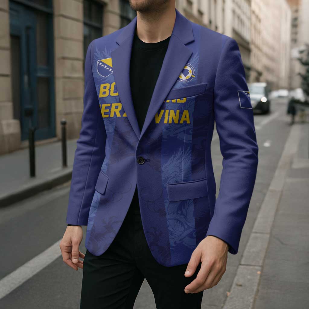 Custom Football 2026 Bosnia and Herzegovina Blazer Zmajevi Go Champion