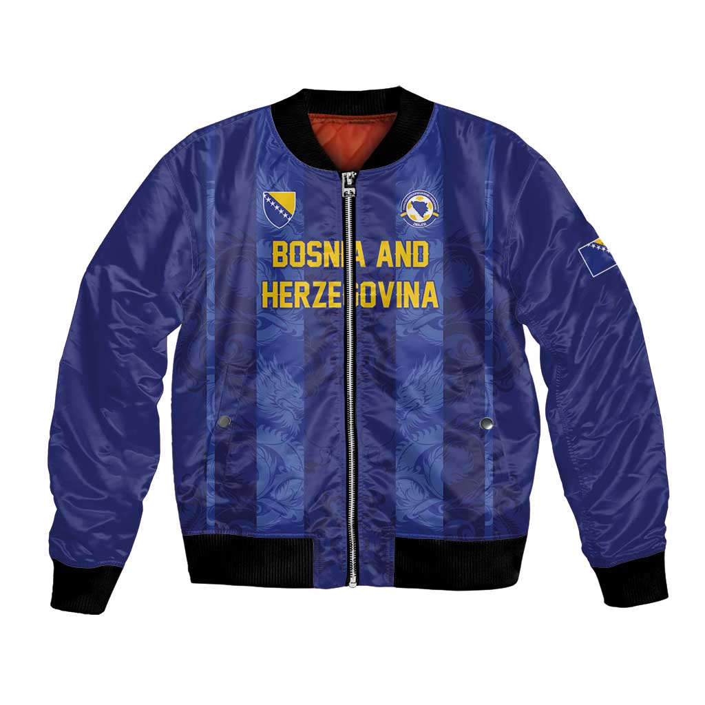 Custom Football 2026 Bosnia and Herzegovina Bomber Jacket Zmajevi Go Champion