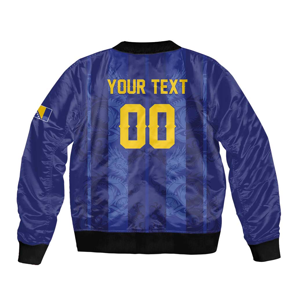 Custom Football 2026 Bosnia and Herzegovina Bomber Jacket Zmajevi Go Champion